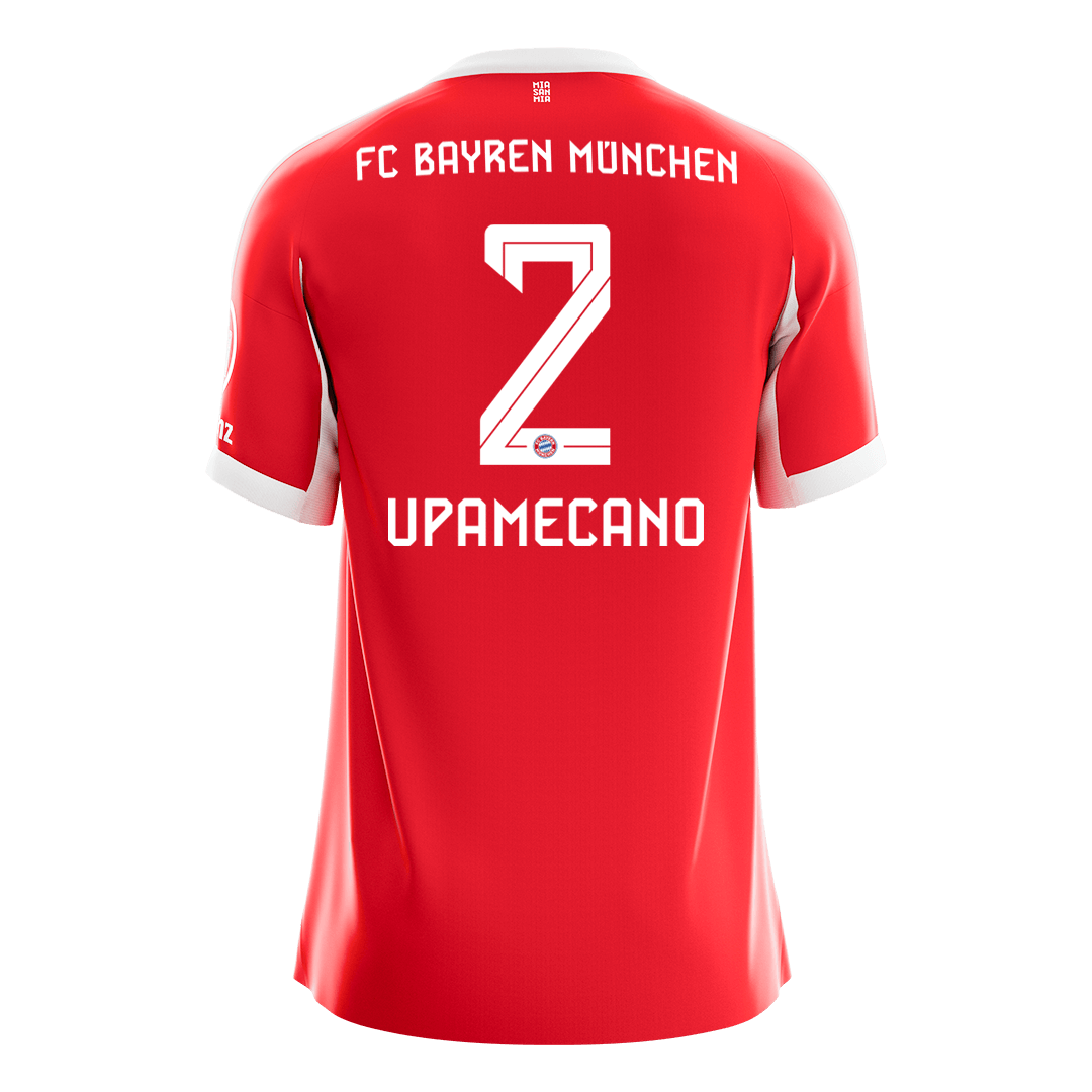 Bayern Munich Hjemmetrøje 2025/26 UPAMECANO #2 [PREMIUM]