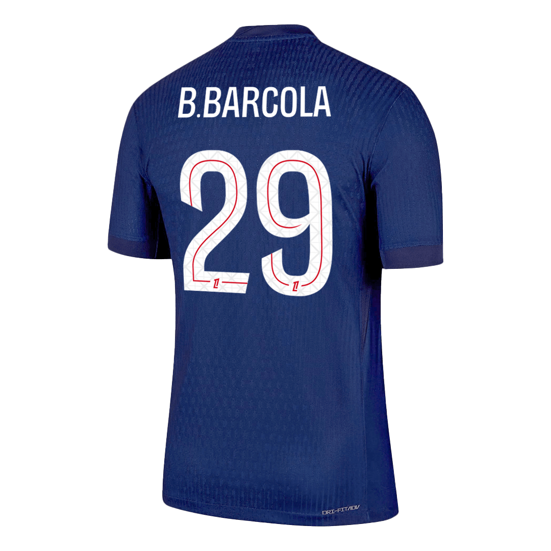 PSG Hjemmebanetrøje Spillerversion 2025/26 B.BARCOLA #29 – Billede 9