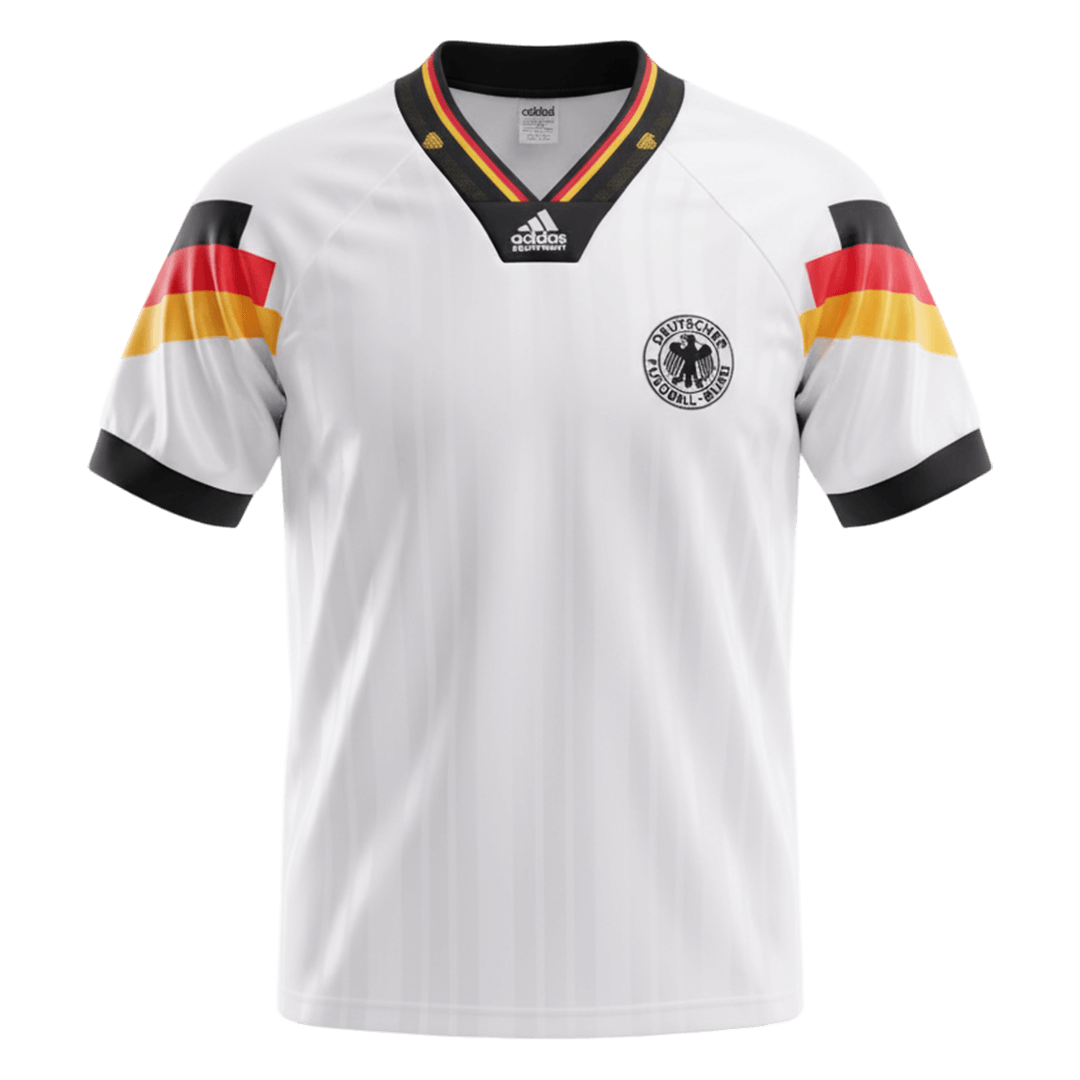 Germany Retro Hjemmebanetrøje 1992