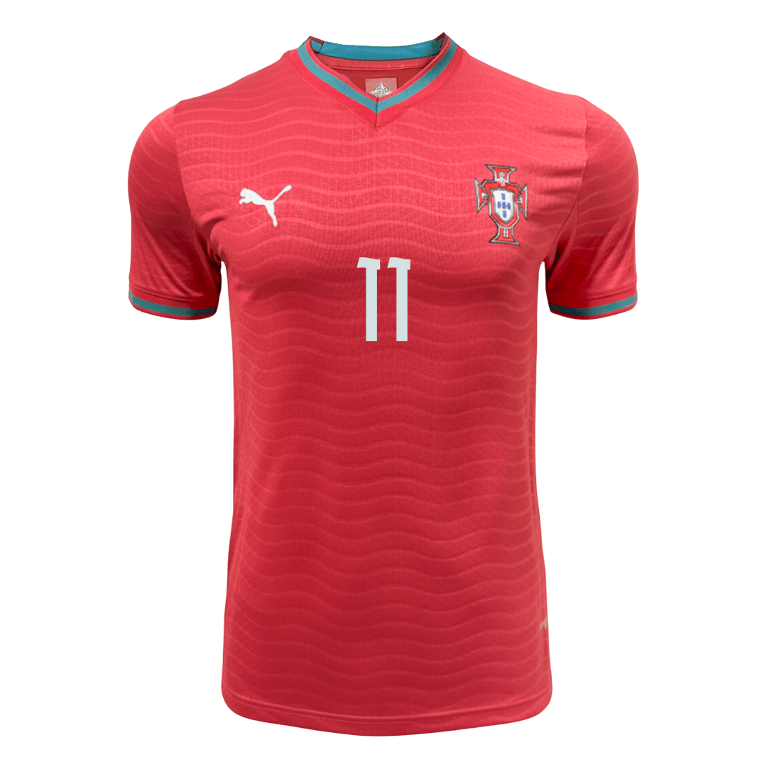 Portugal World Cup Hjemmebanetrøje Spillerversion 2026 JOÃO FÉLIX #11 – Billede 8