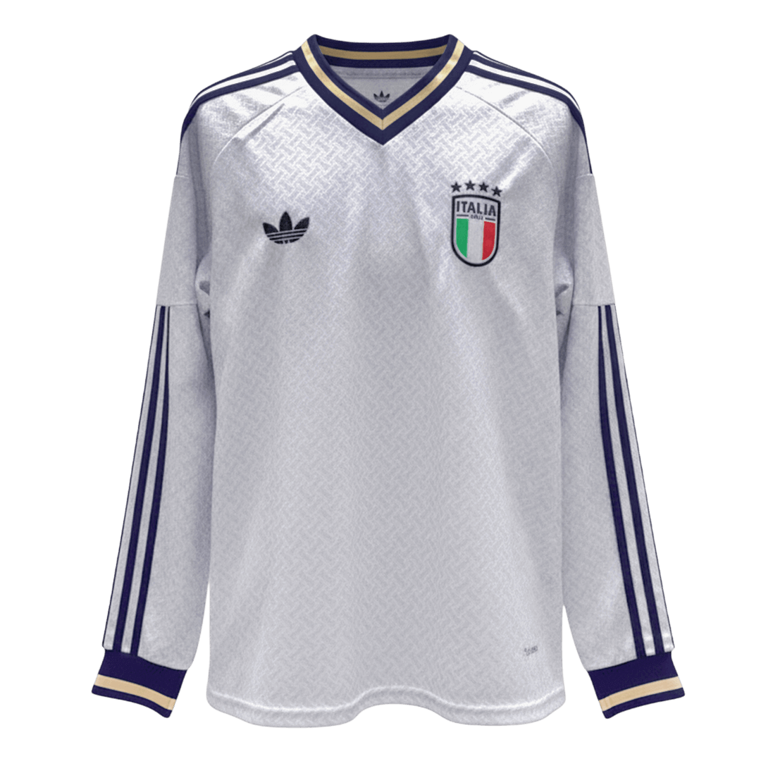 Italy World Cup Langærmet Udebanetrøje 2026