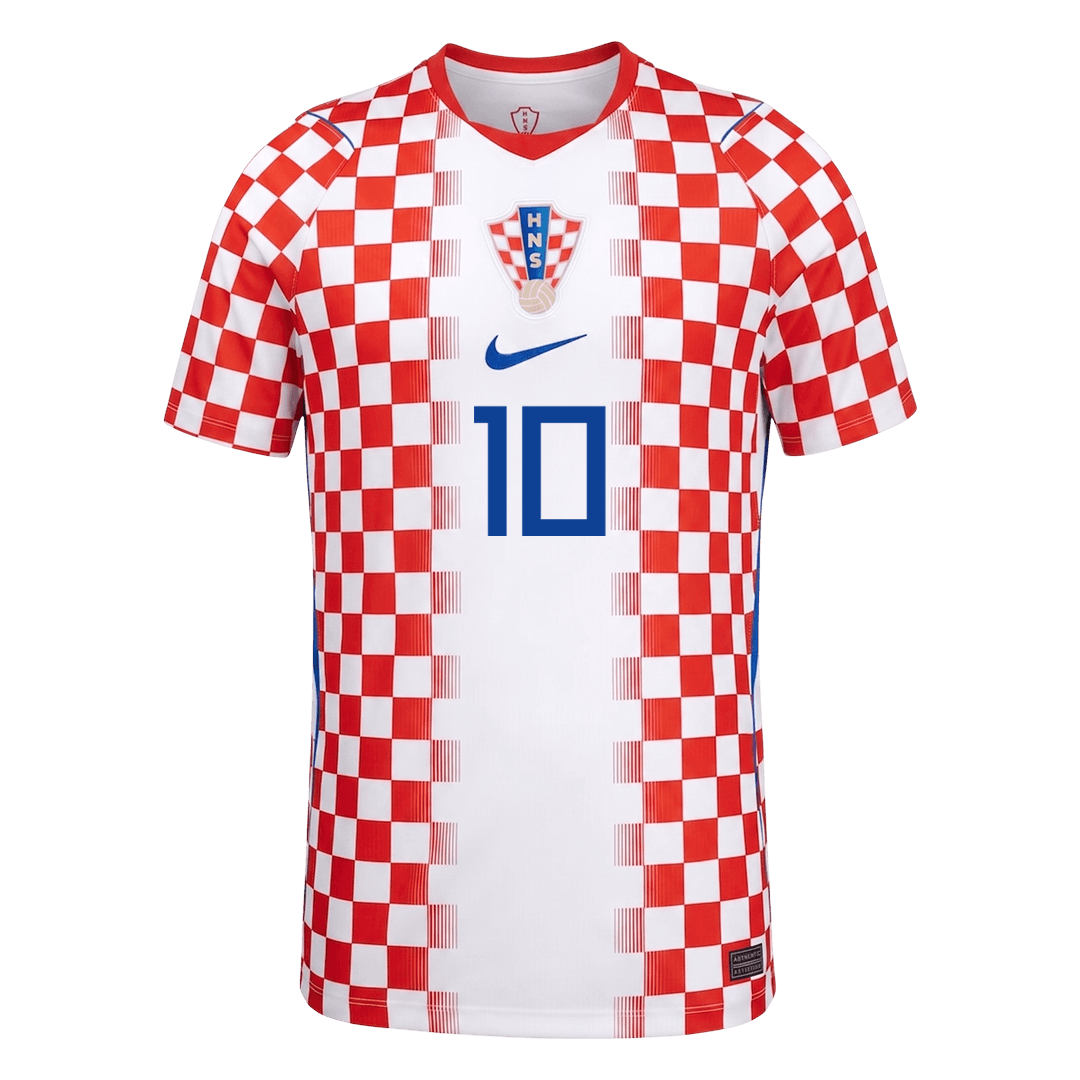 Croatia World Cup Hjemmetrøje 2026 MODRIĆ #10 – Billede 3