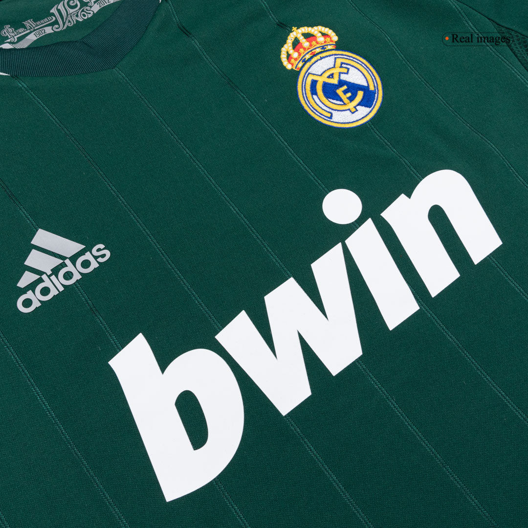 Real Madrid Retro Langærmet Tredjebanetrøje 2012/13 – Billede 4