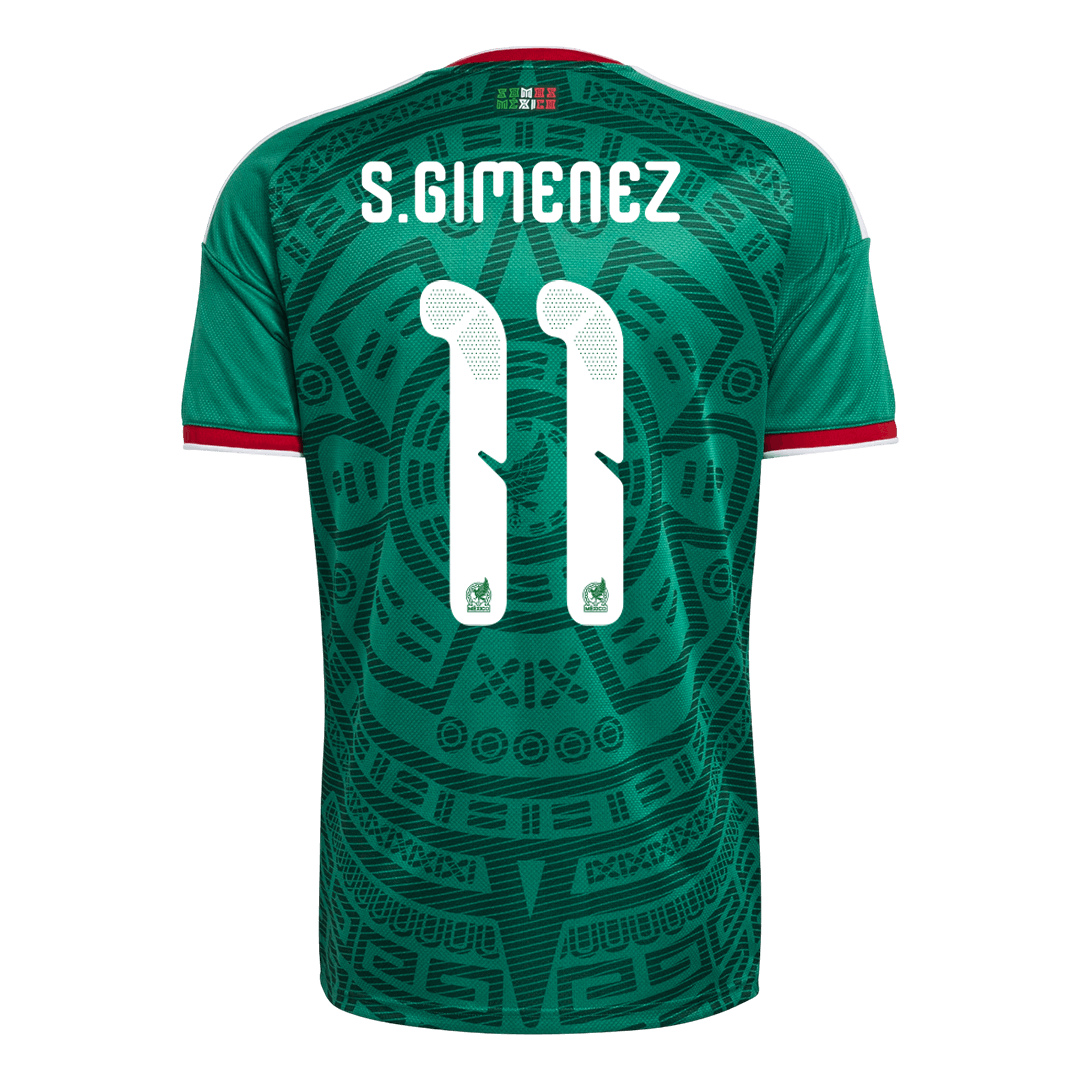 Mexico World Cup Hjemmetrøje 2026 S.GIMENEZ #11