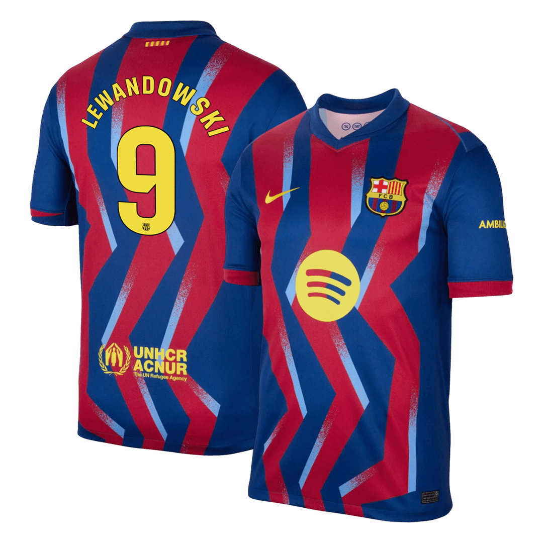 Barcelona Fjerdetrøje 2025/26 LEWANDOWSKI #9