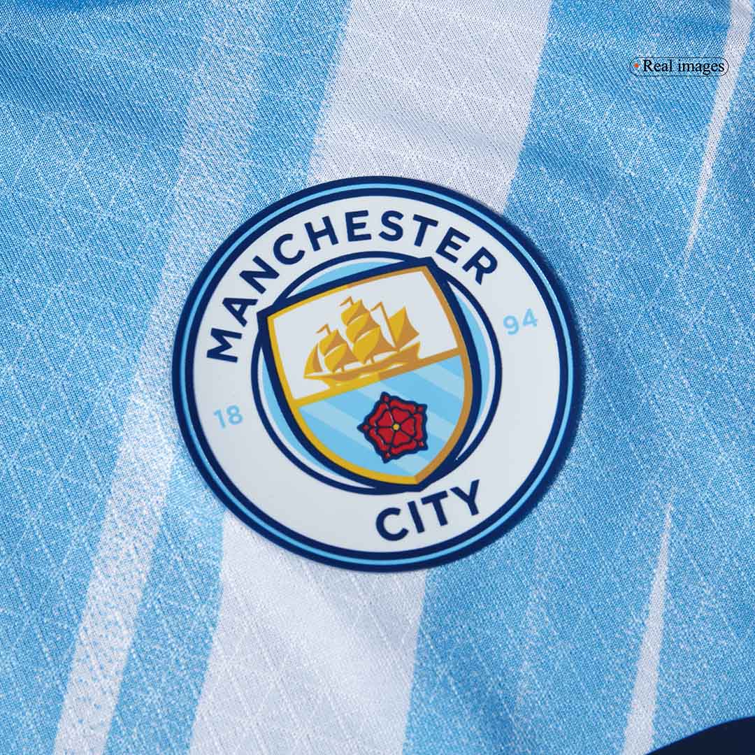 Manchester City Hjemmebanetrøje Spillerversion 2025/26 – Billede 9