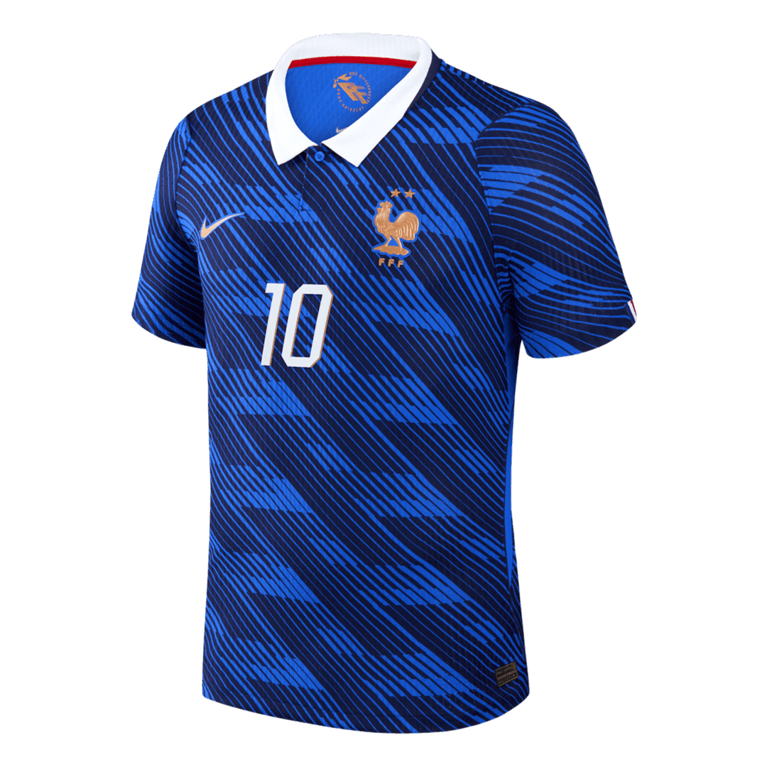 France World Cup Hjemmebanetrøje Spillerversion 2026 MBAPPE #10 – Billede 8
