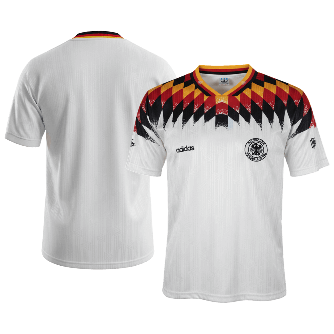 Germany Retro Hjemmebanetrøje 1994 – Billede 7