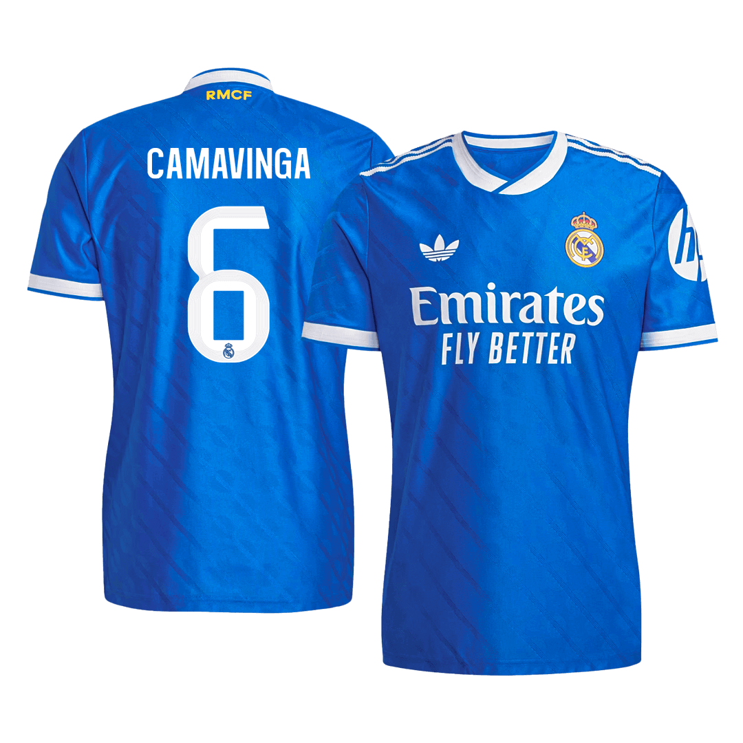 Real Madrid Tredjebanetrøje Spillerversion 2025/26 CAMAVINGA #6