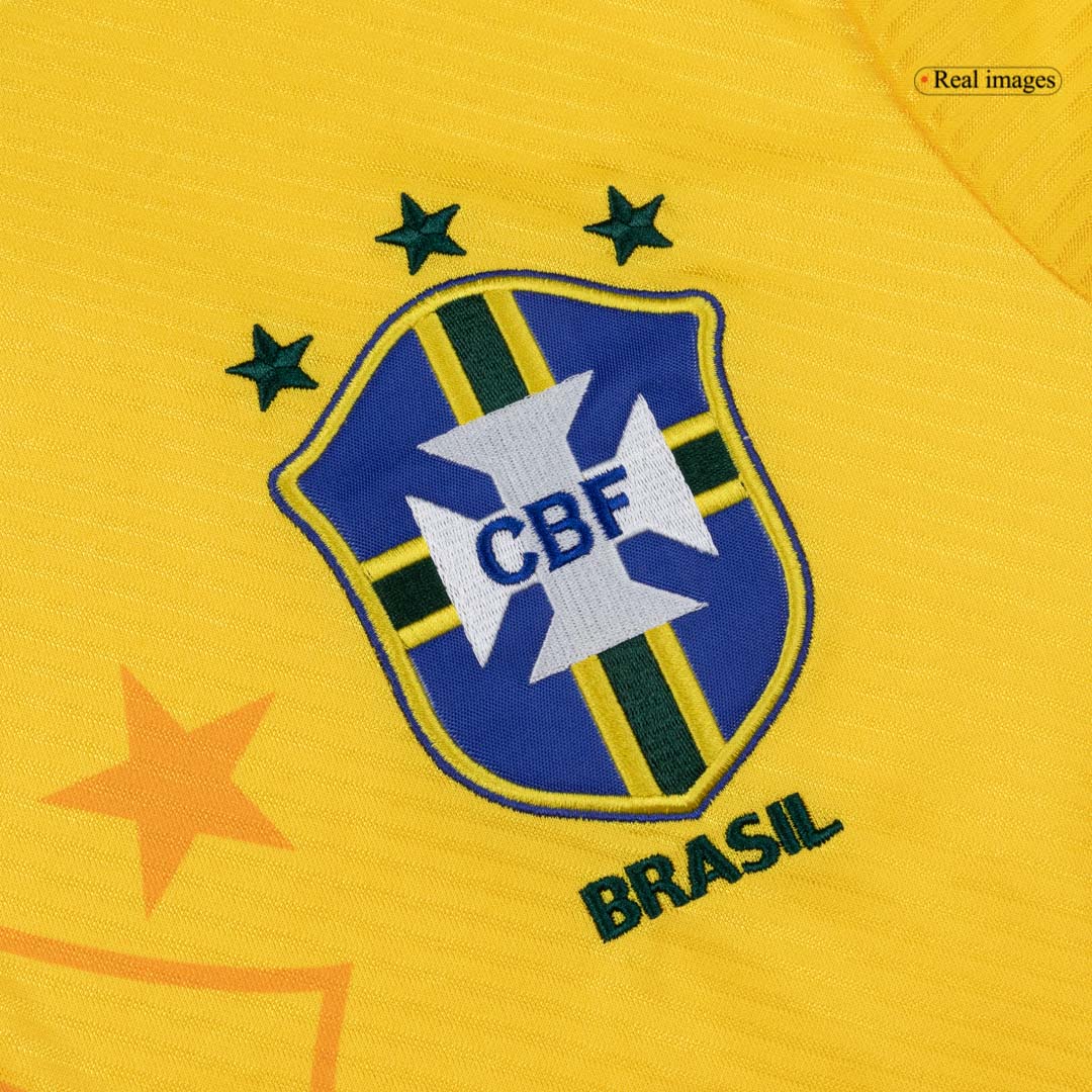 Brazil Retro Hjemmebanetrøje 1994 – Billede 5