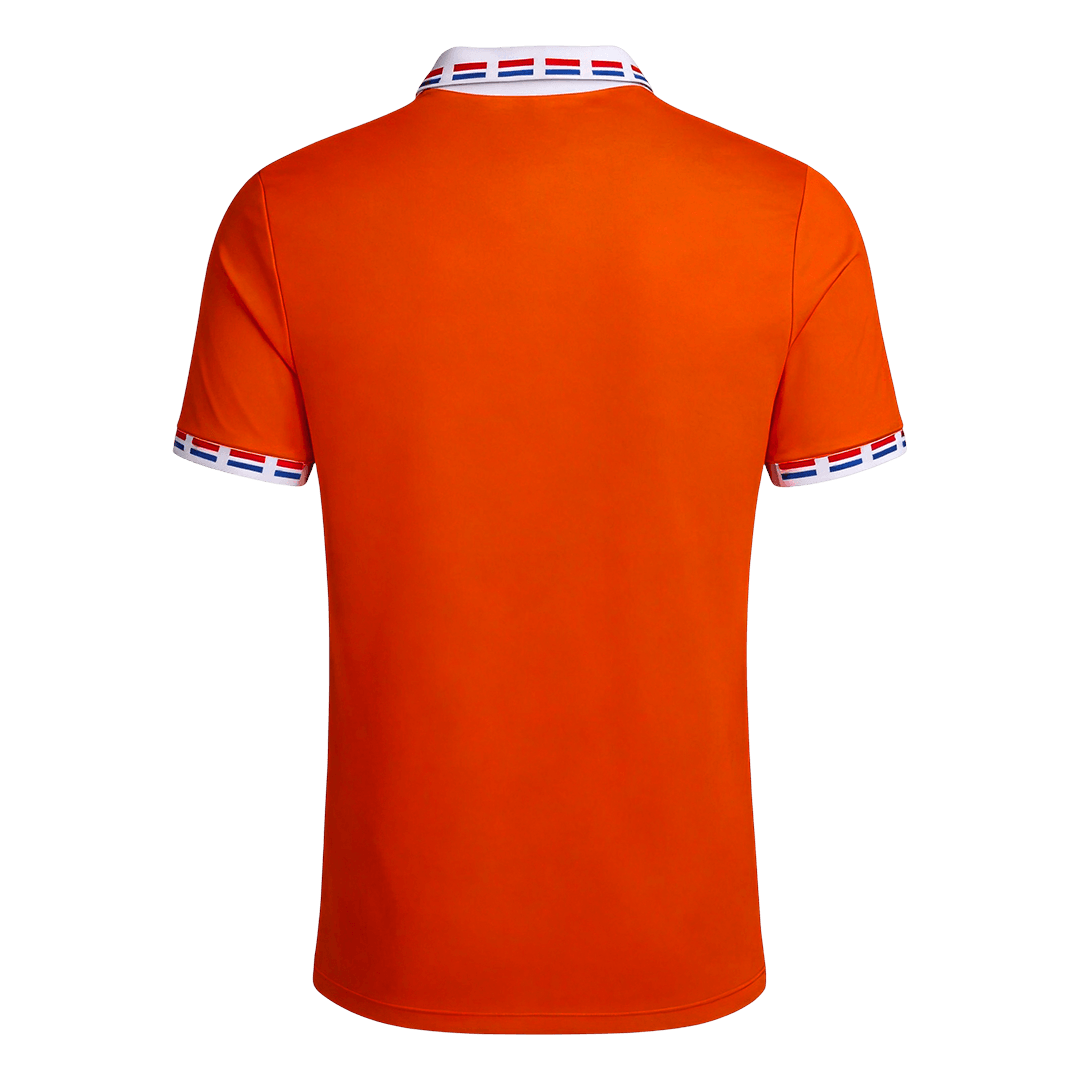 Netherlands Retro Hjemmebanetrøje 1996 – Billede 2