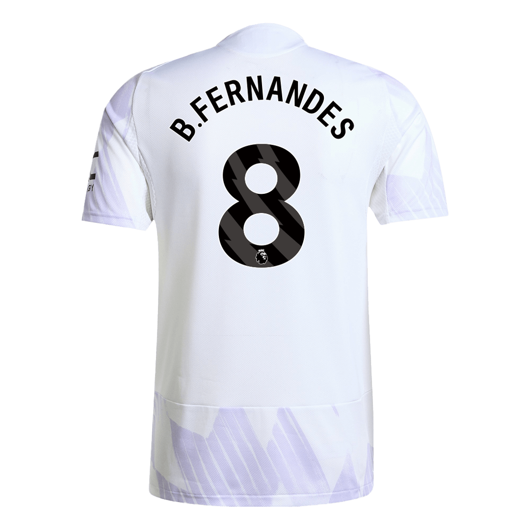 Manchester United Udebanetrøje Spillerversion 2025/26 B.FERNANDES #8 – Billede 11