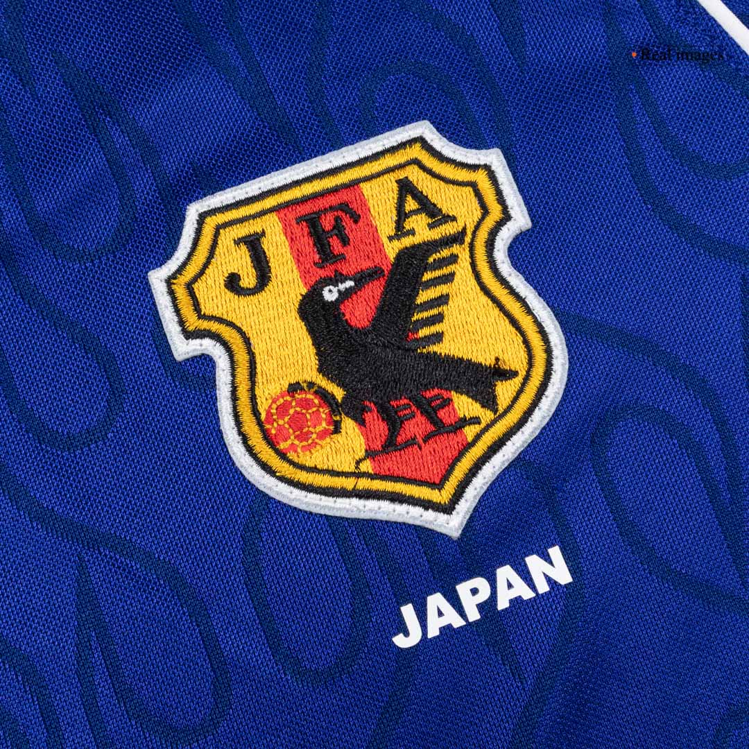 Japan World Cup Retro Langærmet Hjemmebanetrøje 1998 – Billede 6