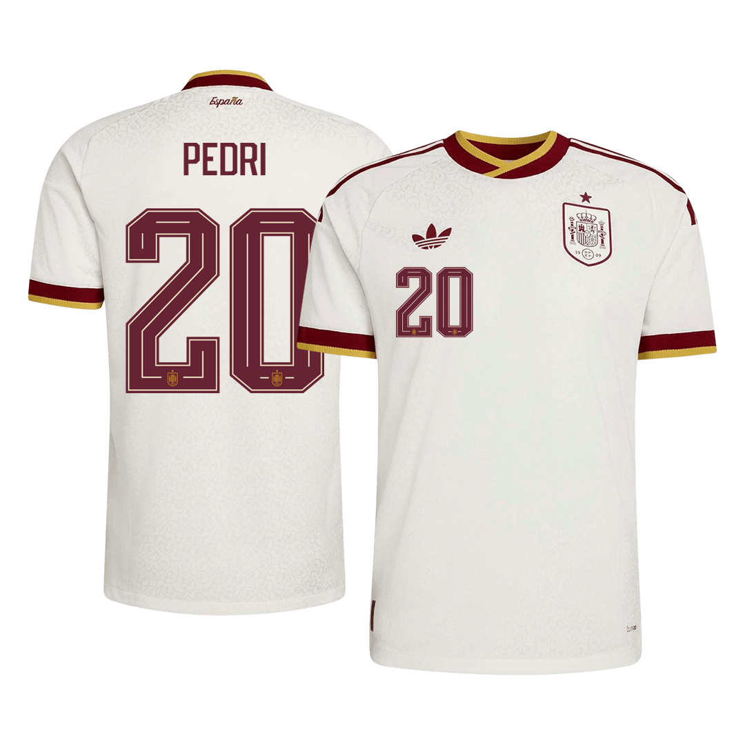 Spain World Cup Udebanetrøje Spillerversion 2026 PEDRI #20