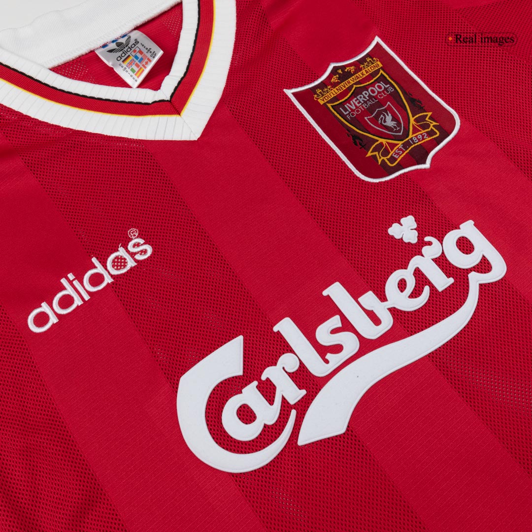 Liverpool Retro Hjemmebanetrøje 1995/96 – Billede 4