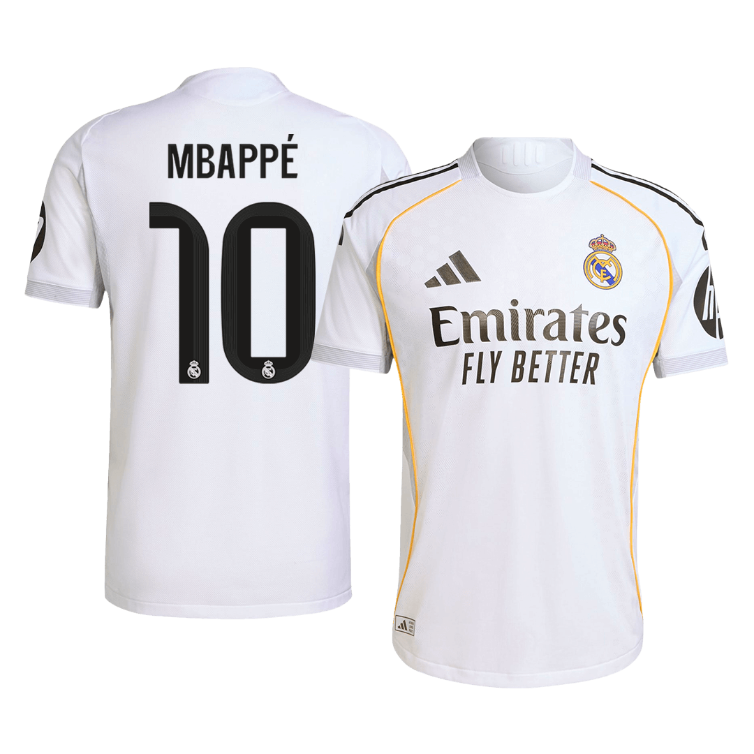 Real Madrid Hjemmetrøje 2025/26 MBAPPÉ #10