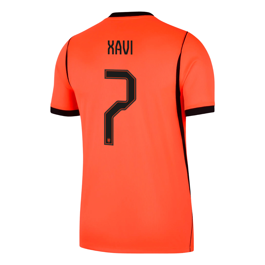 Netherlands World Cup Hjemmetrøje 2026 XAVI #7 – Billede 9