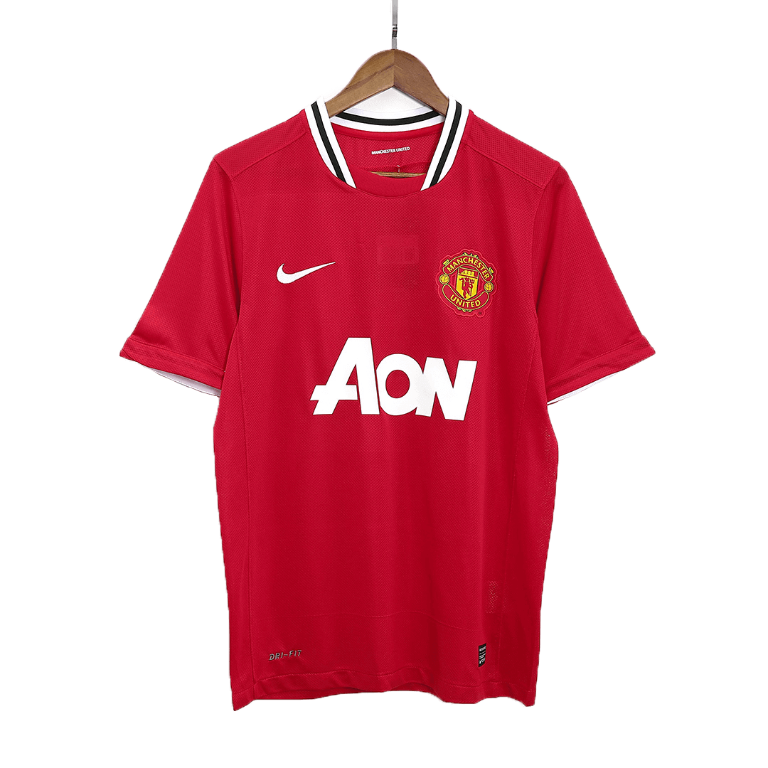 Manchester United 2011/12 Koti Retro -pelipaita Miesten - kuva 9