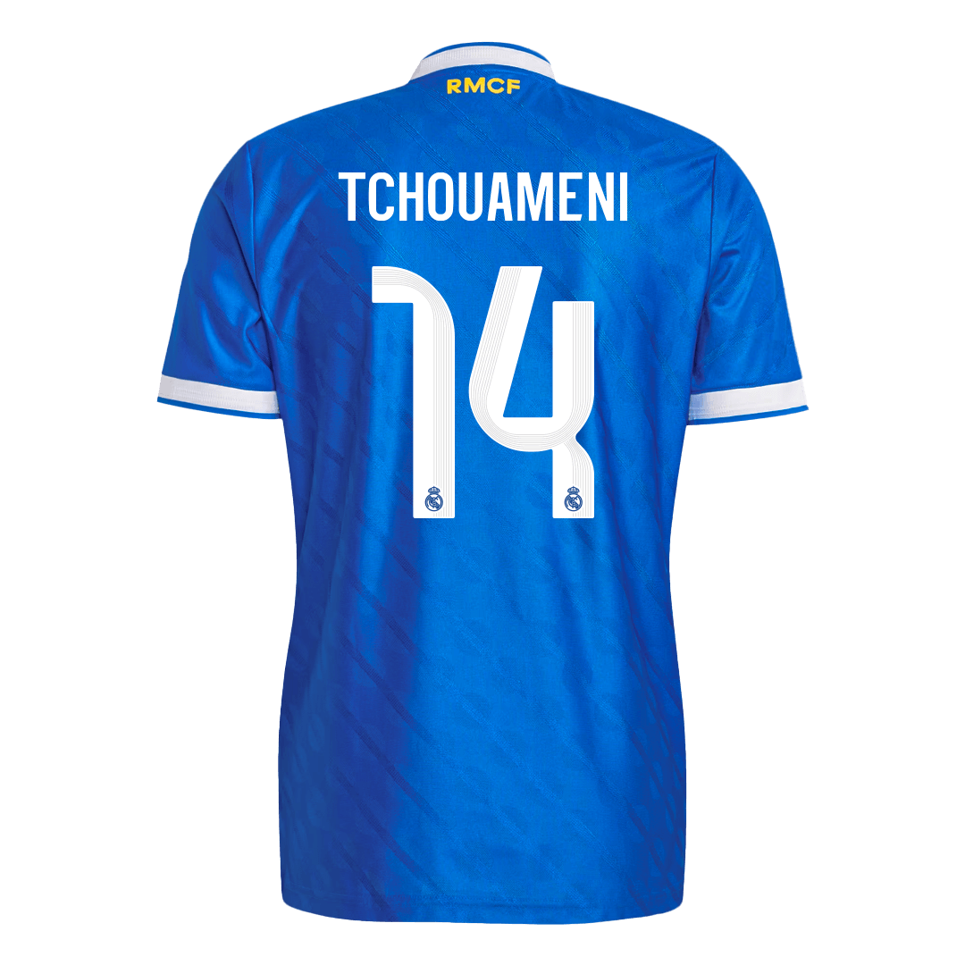 Real Madrid 2025/26 Kolmas Pelipaita (Player Version) Miesten TCHOUAMENI #14 - kuva 10