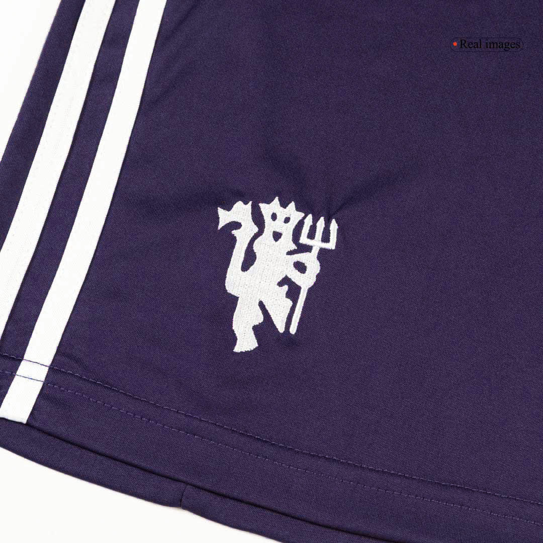 Manchester United 2025/26 Vieras Pelishortsit Miesten - kuva 4