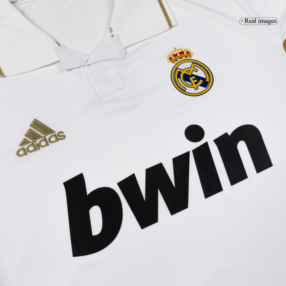 Real Madrid 2011/12 Koti Retro -pelipaita Miesten - kuva 5