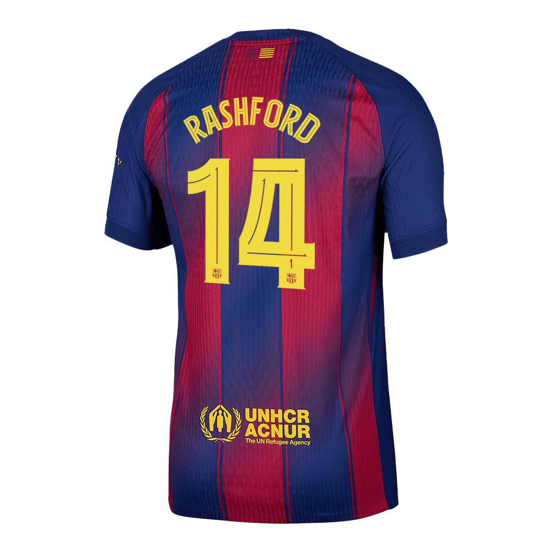 Barcelona 2025/26 UCL Koti Pelipaita (Player Version) Miesten RASHFORD #14 - kuva 13
