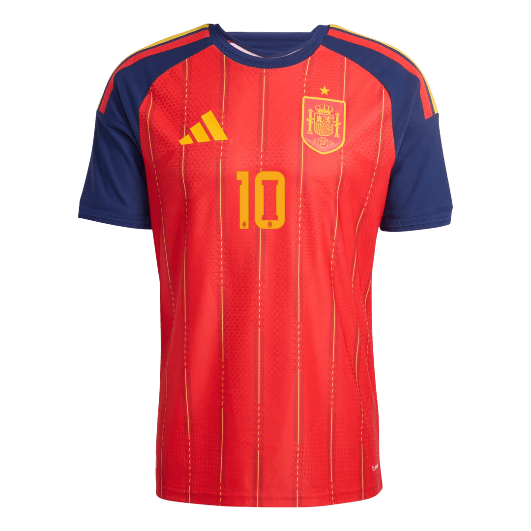 Spain World Cup 2026 Koti Pelipaita (Player Version) Miesten OLMO #10 - kuva 2