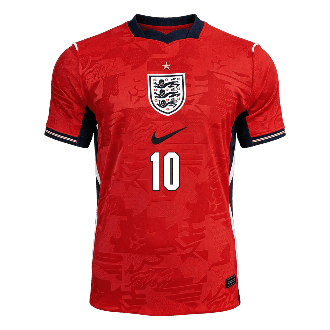 England World Cup 2026 Vieras Pelipaita (Player Version) Miesten BELLINGHAM #10 - kuva 8