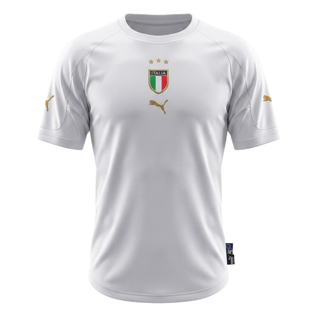 Italy 2004 Vieras Retro -pelipaita Miesten
