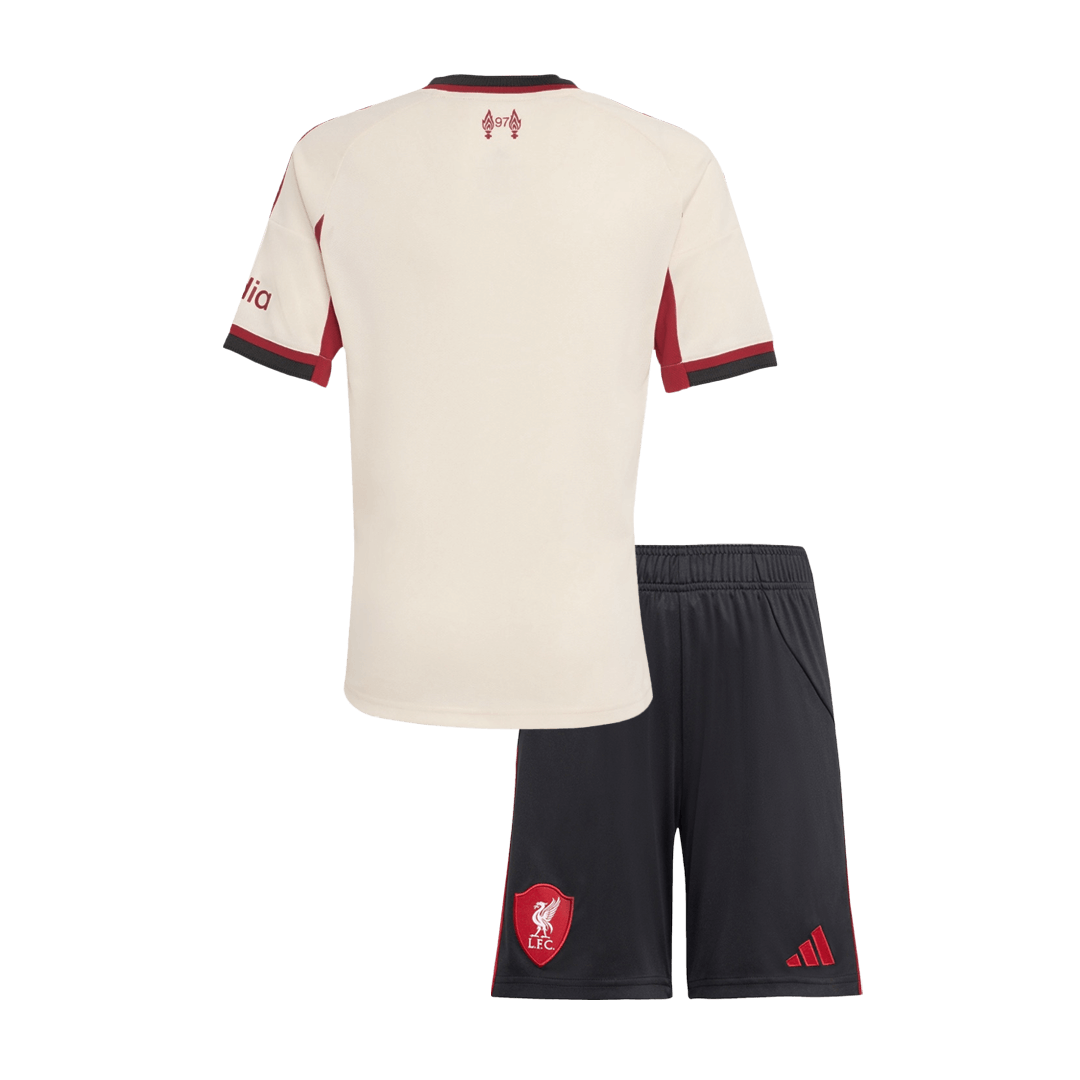 Liverpool 2025/26 Vieras Pelipaitasetti Lasten - kuva 13