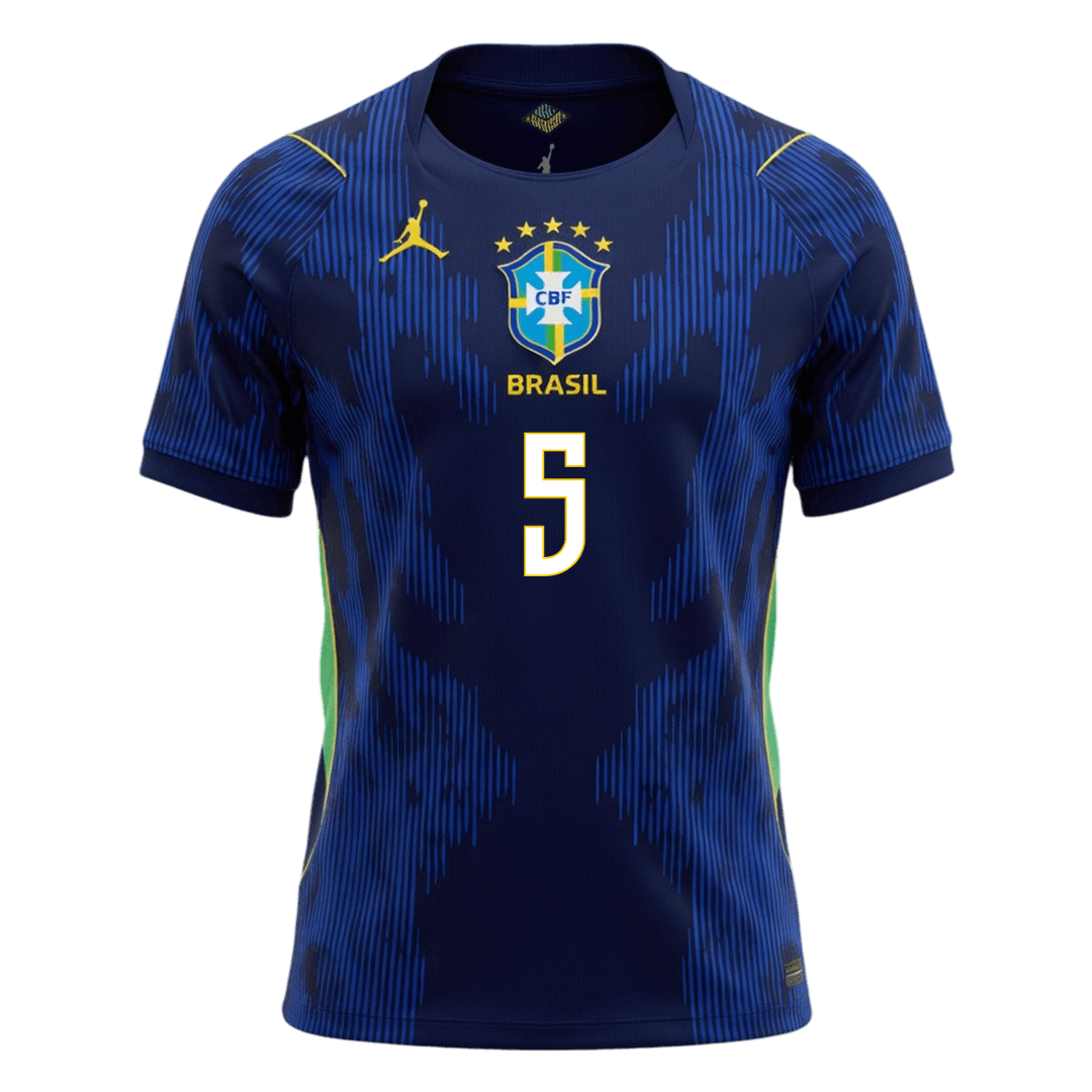Brazil World Cup 2026 Vieras Pelipaita Miesten CASEMIRO #5 - kuva 8
