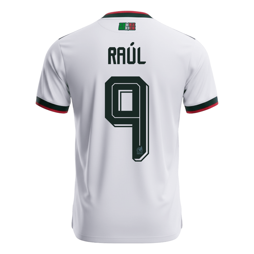 Mexico World Cup 2026 Vieras Pelipaita Miesten RAúL #9 - kuva 9