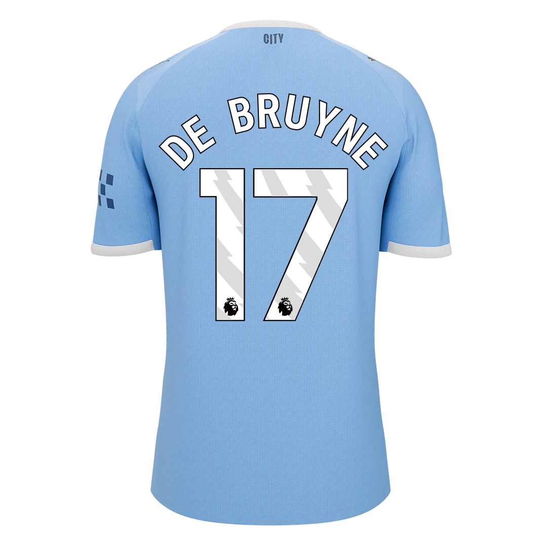 Manchester City 2025/26 Koti Pelipaita Miesten DE BRUYNE #17 [PREMIUM] - kuva 10