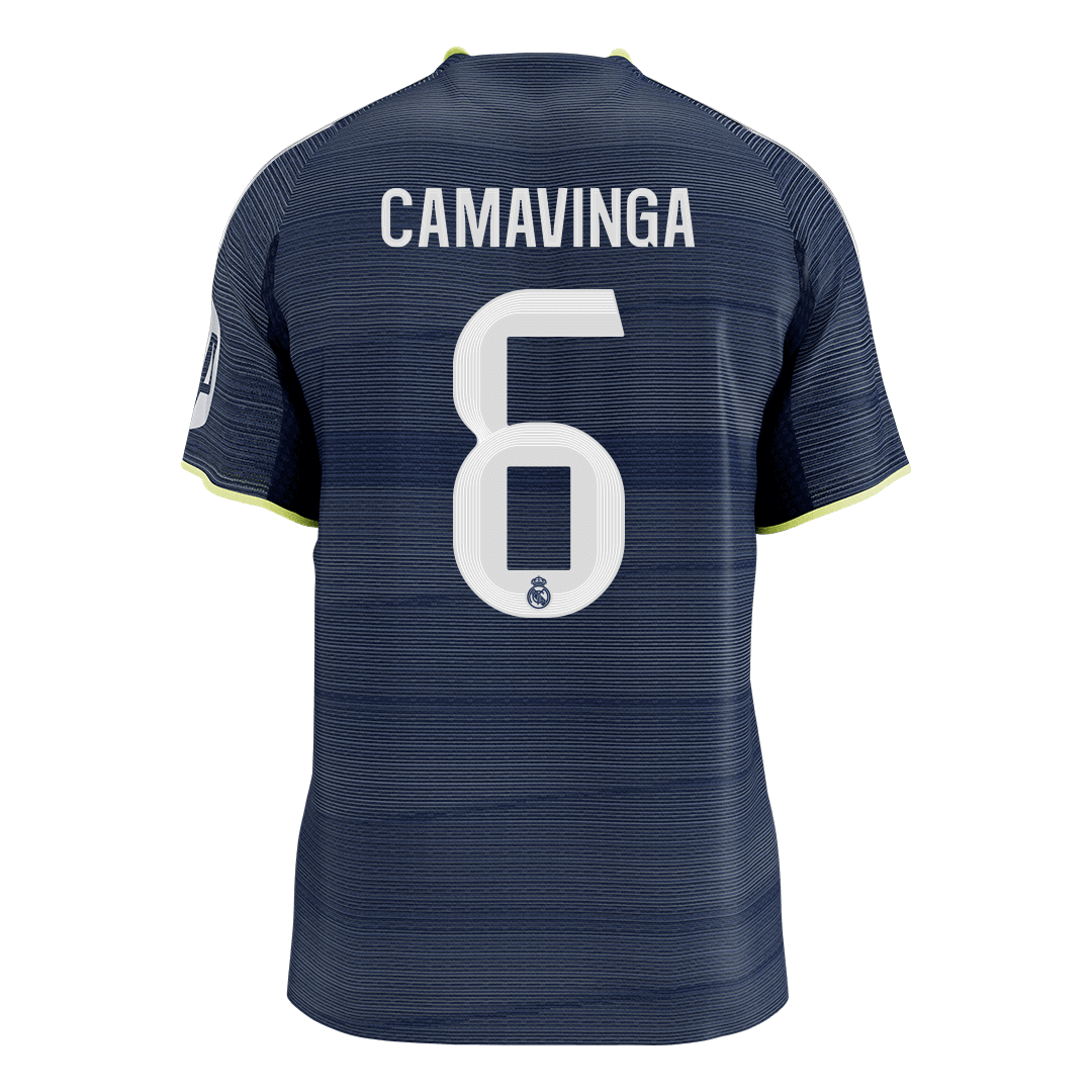 Real Madrid 2025/26 Vieras Pelipaita (Player Version) Miesten CAMAVINGA #6 [PREMIUM] - kuva 9