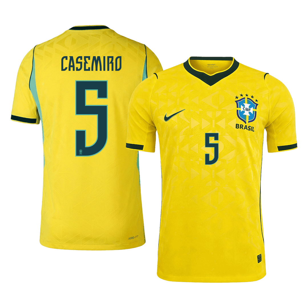 Brazil World Cup 2026 Koti Pelipaita (Player Version) Miesten CASEMIRO #5