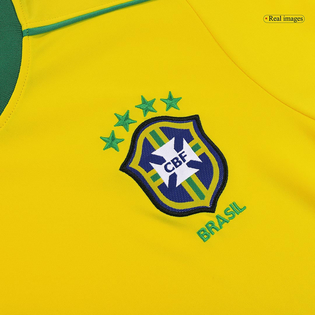 Brazil 1998 Koti Retro -pelipaita Miesten - kuva 4