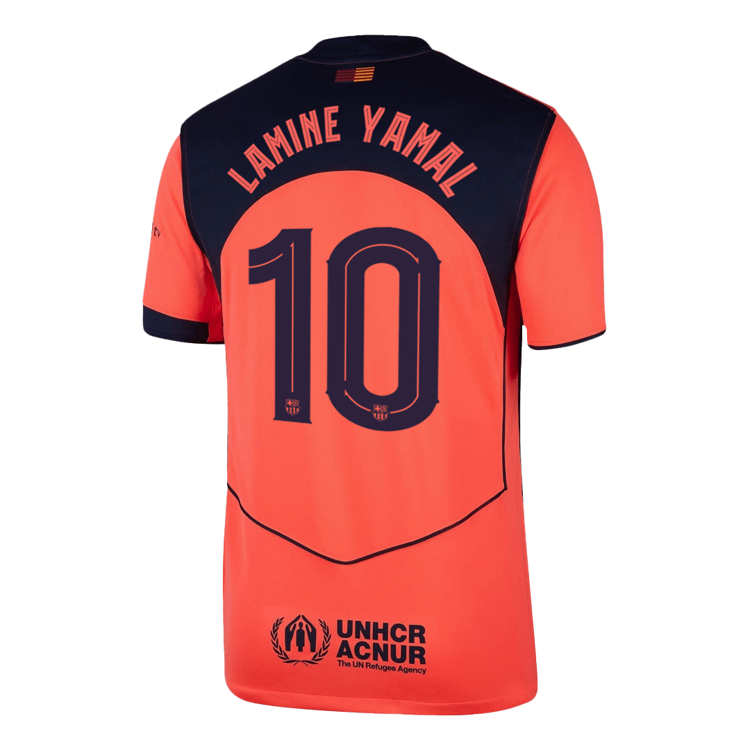 Barcelona 2025/26 UCL Kolmas Pelipaita Miesten LAMINE YAMAL #10 - kuva 11