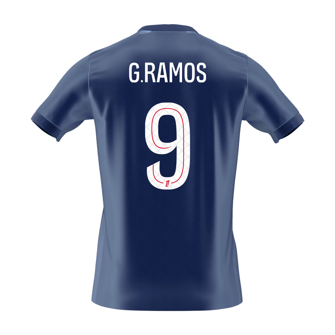 PSG 2025/26 Koti Pelipaita Miesten G.RAMOS #9 [PREMIUM] - kuva 8