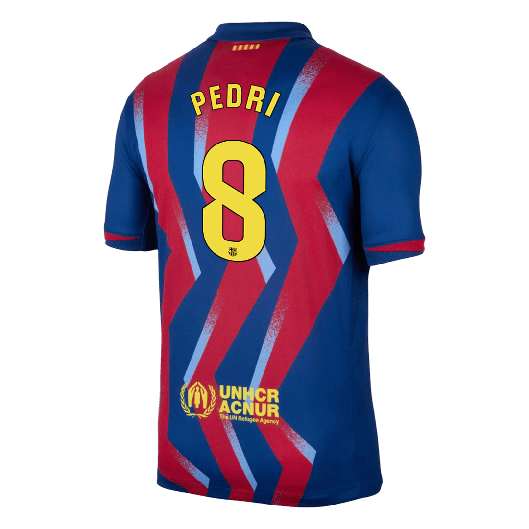 Barcelona 2025/26 Nelj?s Pelipaita Miesten PEDRI #8 - kuva 2