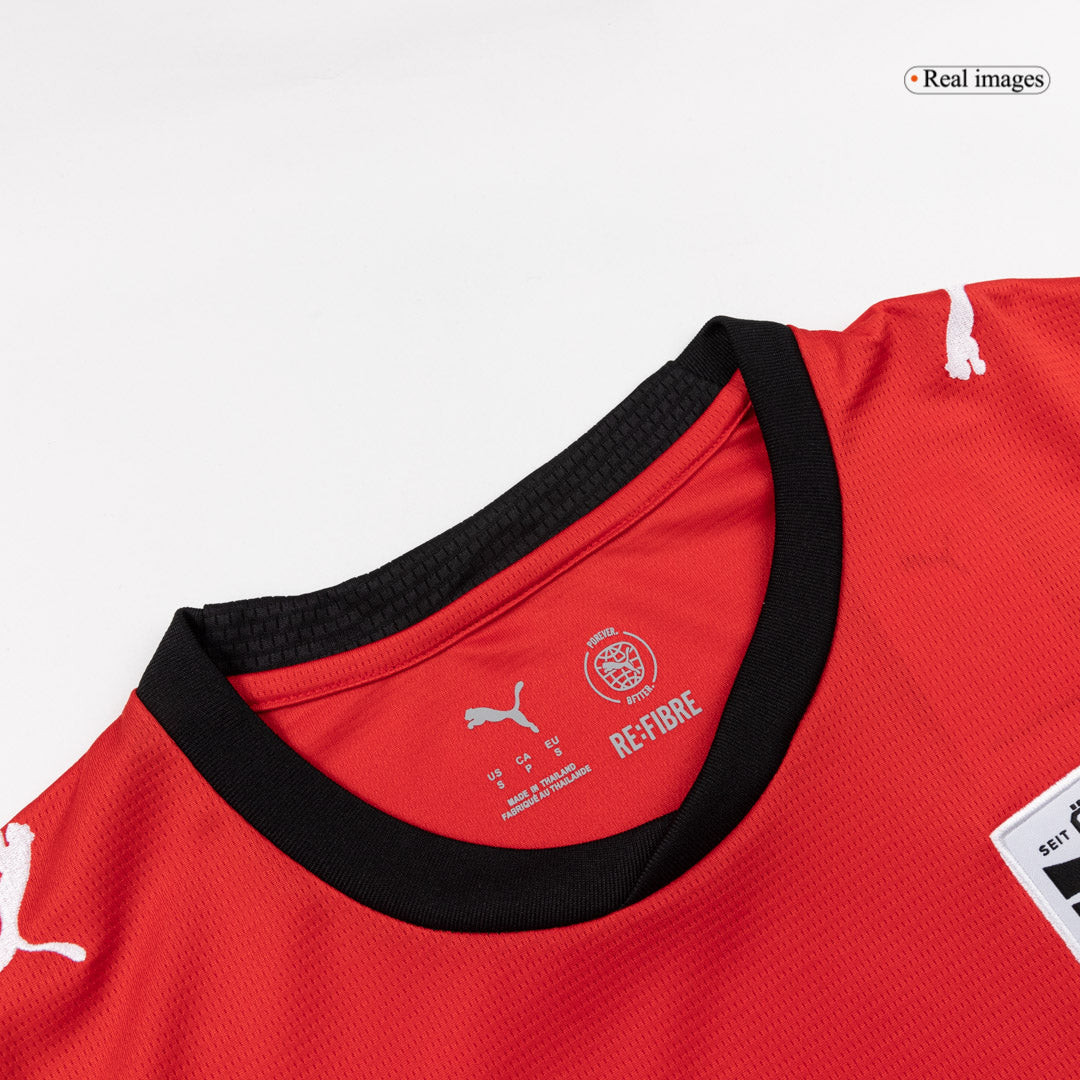 Austria World Cup 2026 Koti Pelipaita Miesten BAUMGARTNER #19 - kuva 8