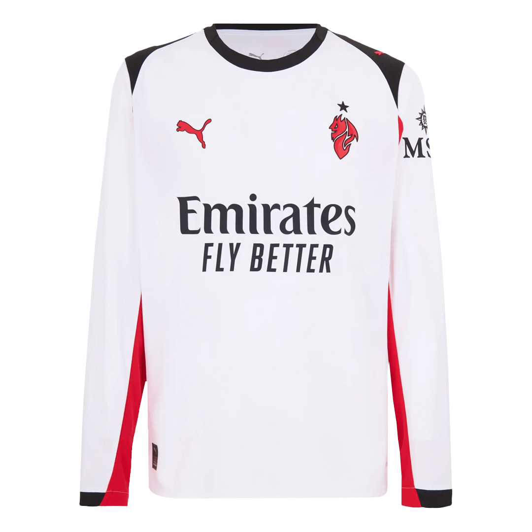 AC Milan 2025/26 Vieras Pitk?hihainen pelipaita Miesten