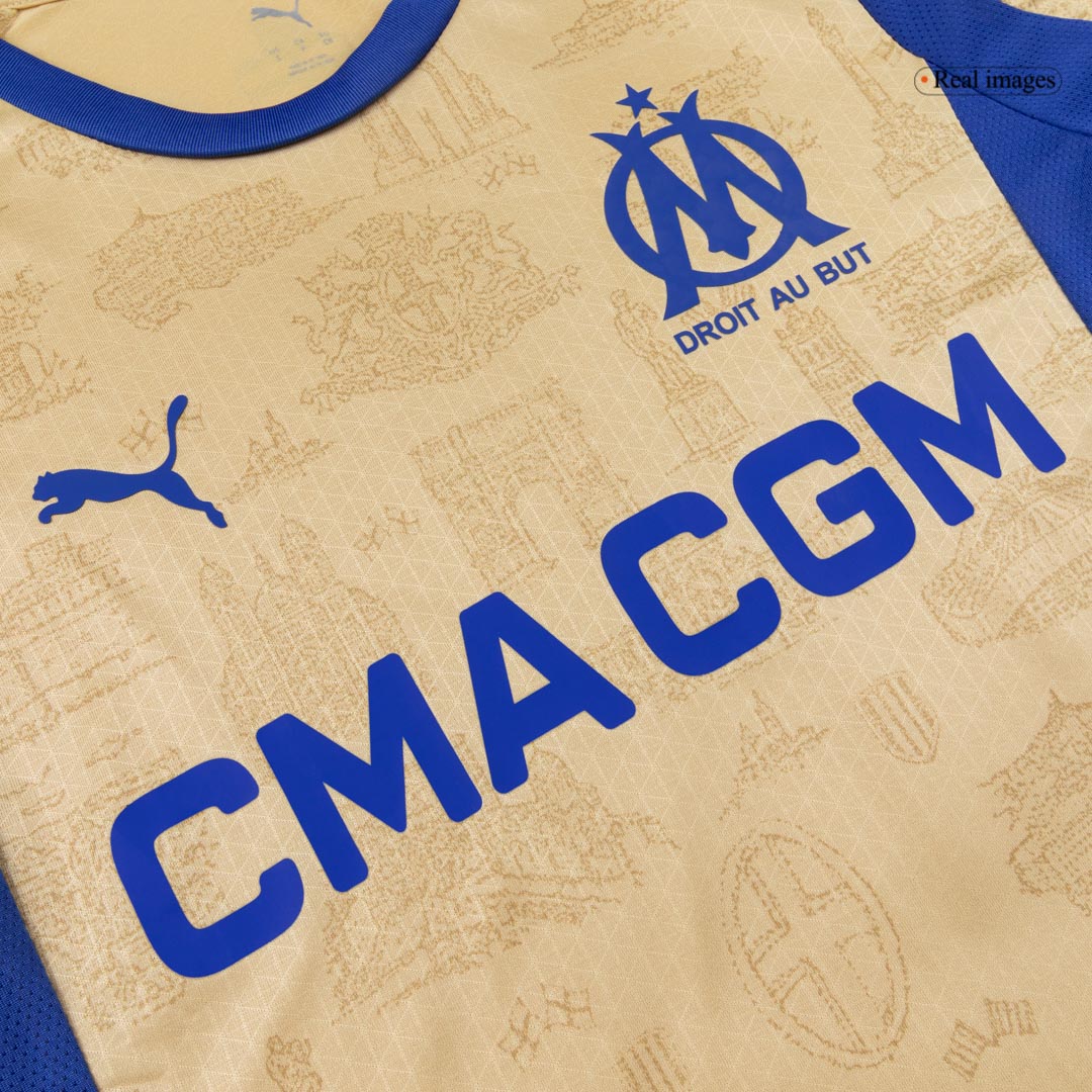 Marseille 2025/26 Nelj?s Pelipaita (Player Version) Miesten - kuva 6