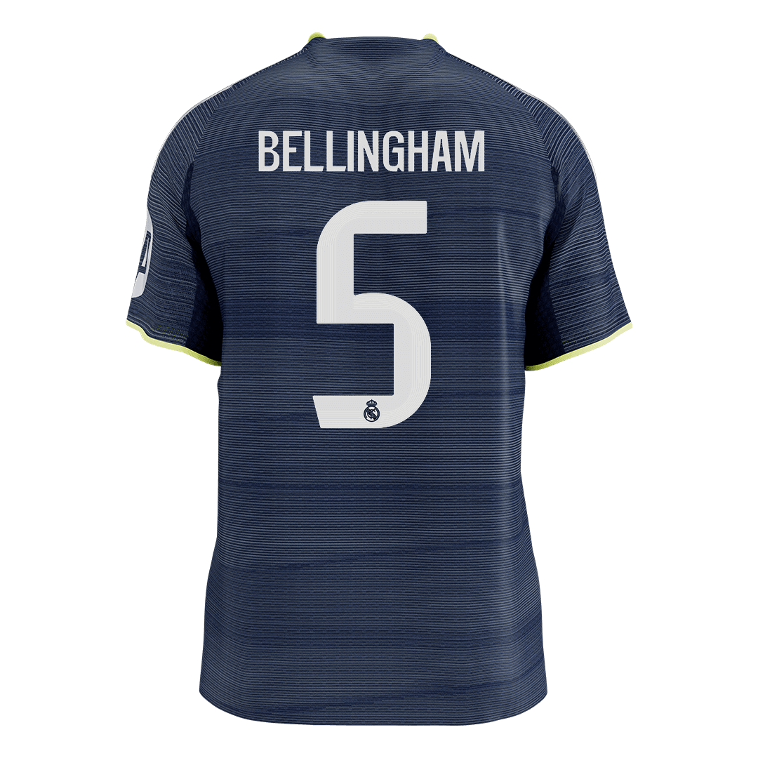 Real Madrid 2025/26 Vieras Pelipaita (Player Version) Miesten BELLINGHAM #5 [PREMIUM] - kuva 9