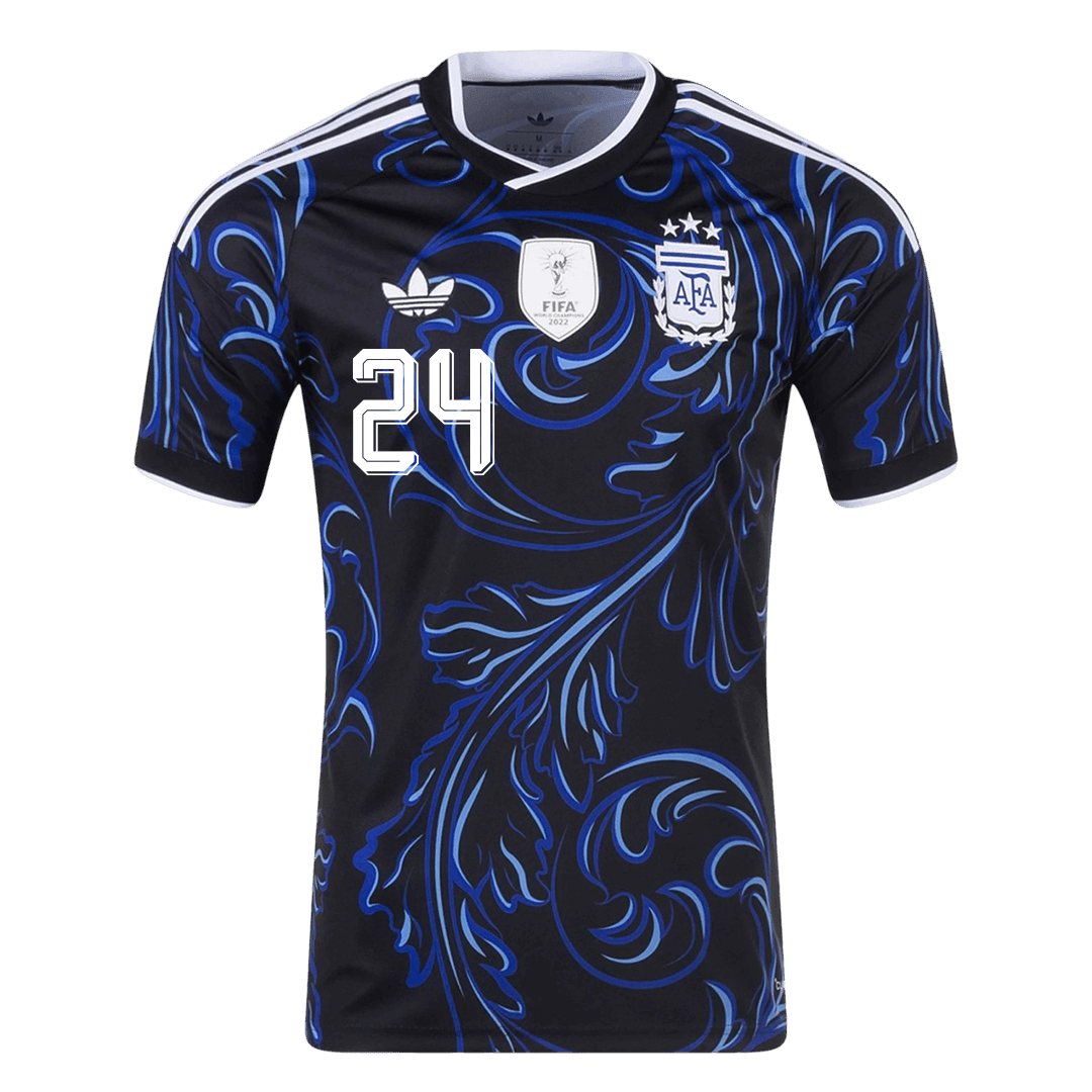 Argentina World Cup 2026 Vieras Pelipaita Miesten E. FERNANDEZ #24 - kuva 8