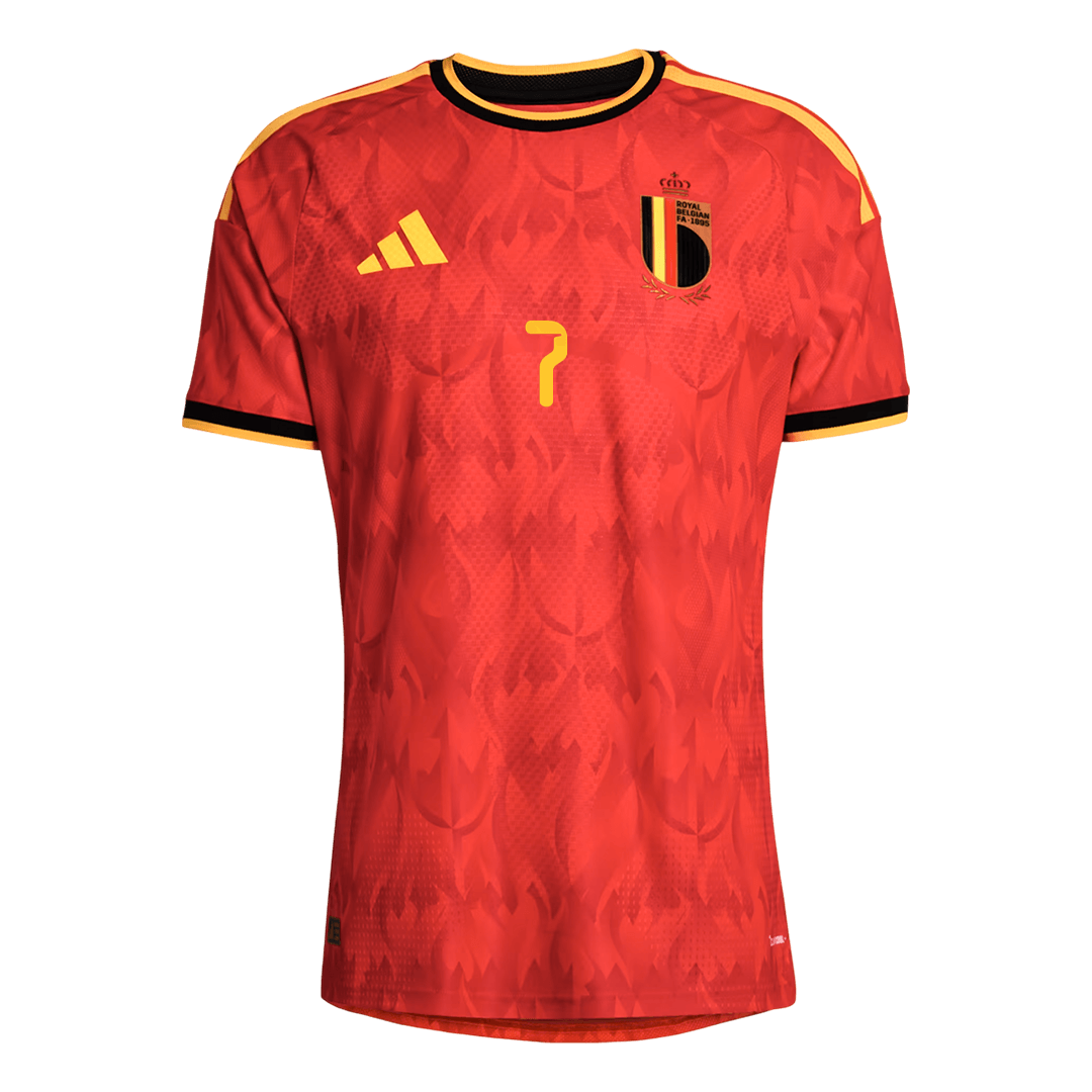 Belgium World Cup 2026 Koti Pelipaita (Player Version) Miesten DE BRUYNE #7 - kuva 9
