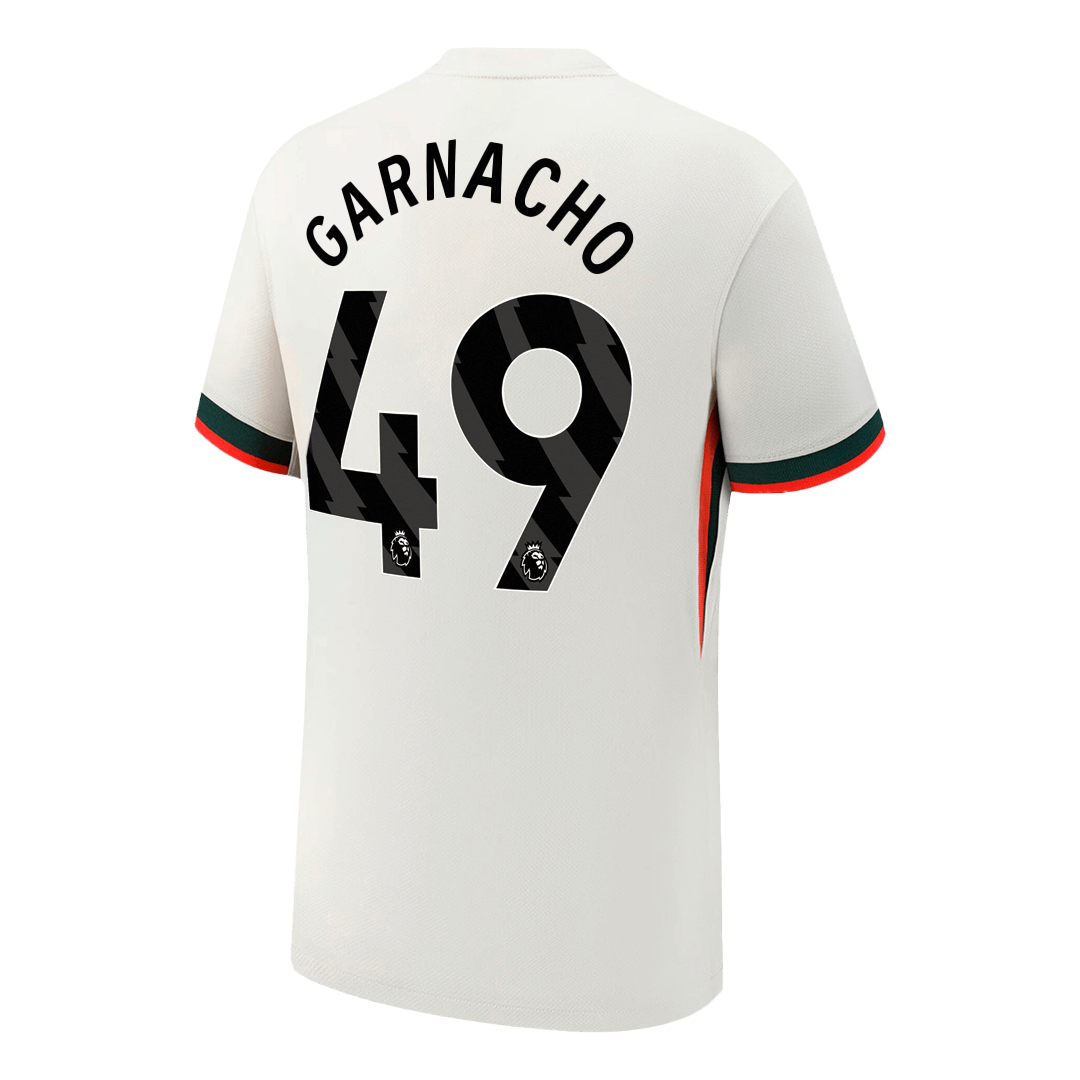Chelsea 2025/26 Vieras Pelipaita Miesten GARNACHO #49 - kuva 9