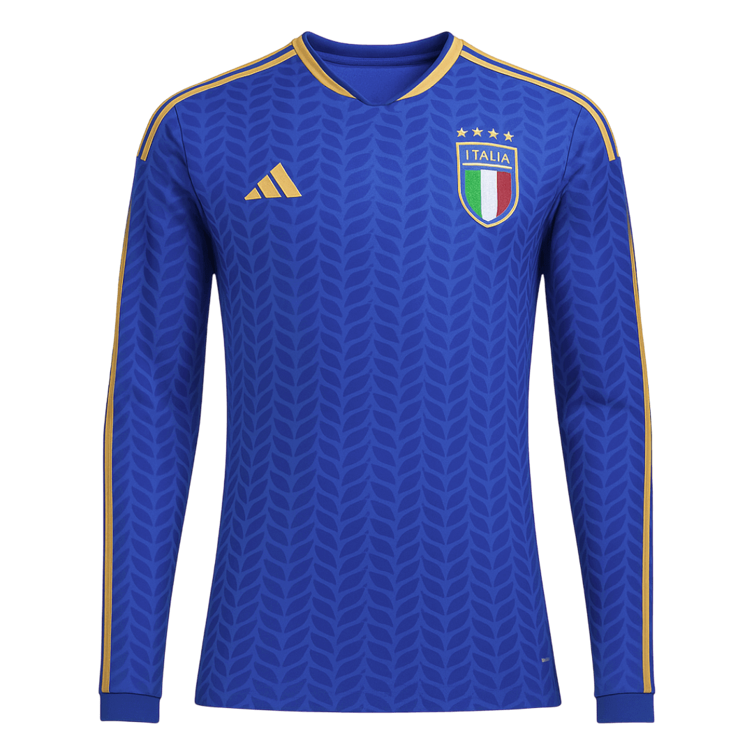 Italy World Cup 2026 Koti Pitk?hihainen pelipaita Miesten