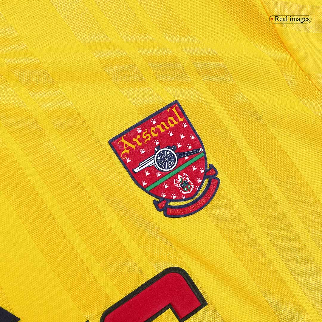 Arsenal 1993/94 Vieras Retro -pelipaita Miesten - kuva 5