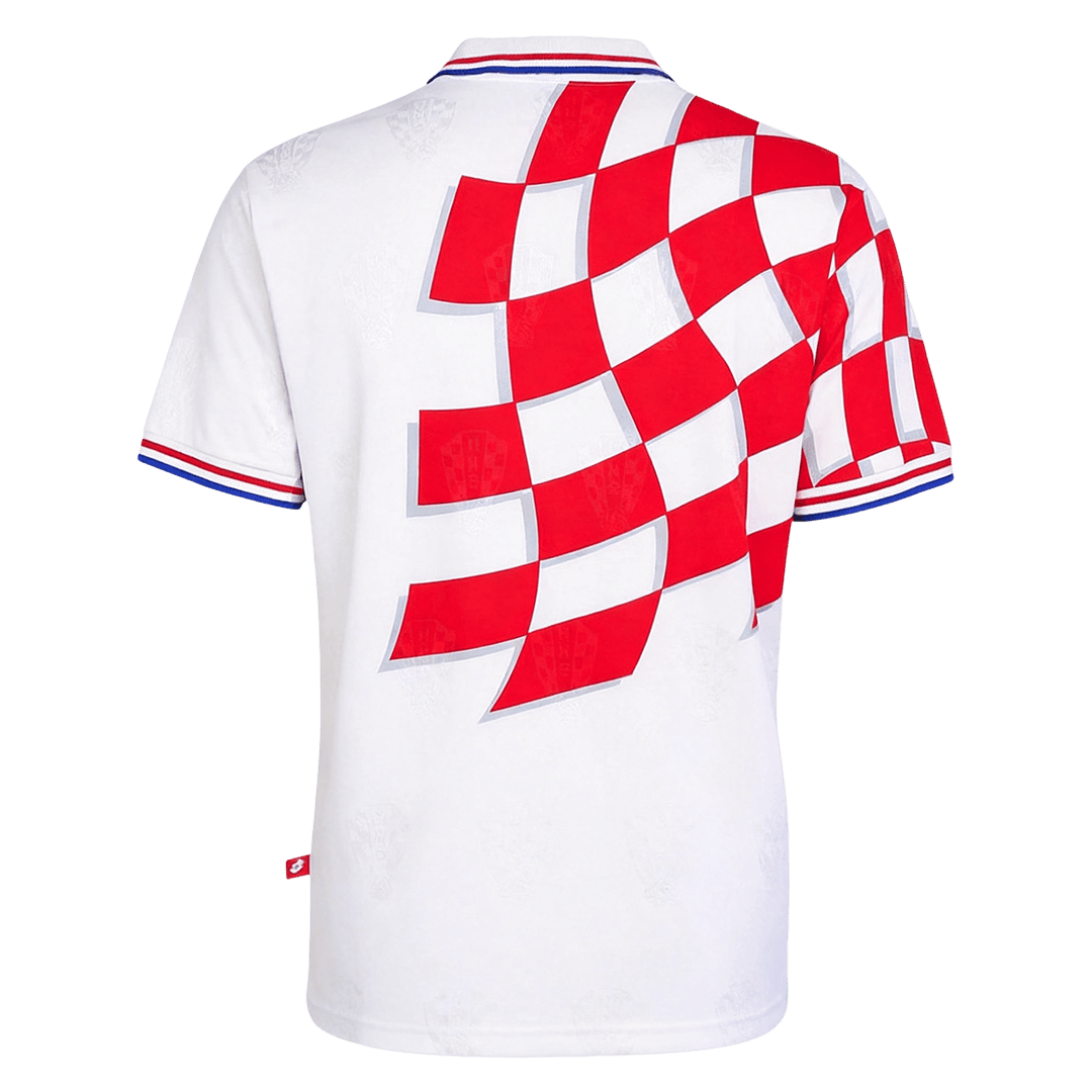 Croatia World Cup 1998 Koti Retro -pelipaita Miesten - kuva 3