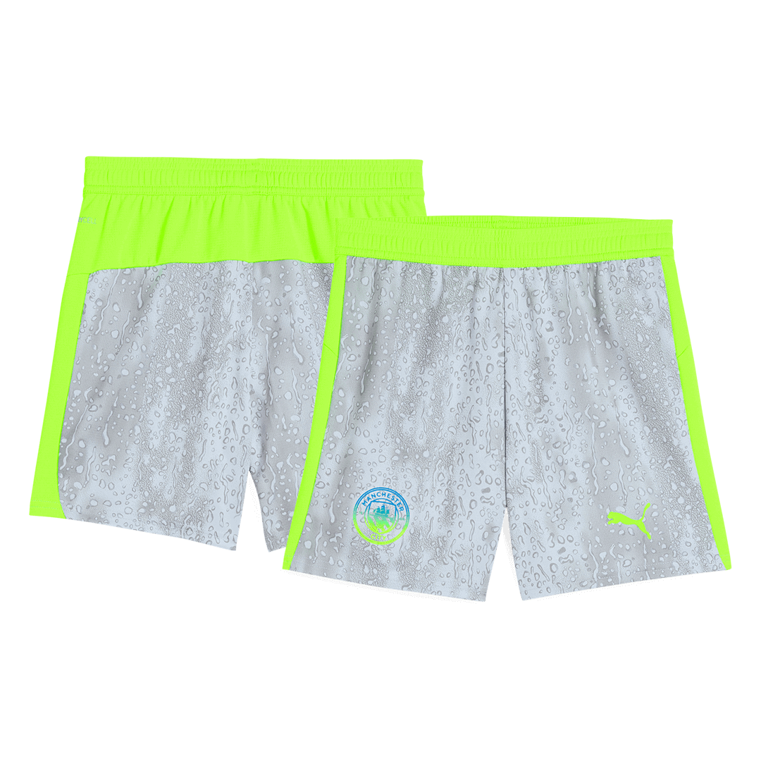 Manchester City 2025/26 Kolmas Pelishortsit Miesten - kuva 6